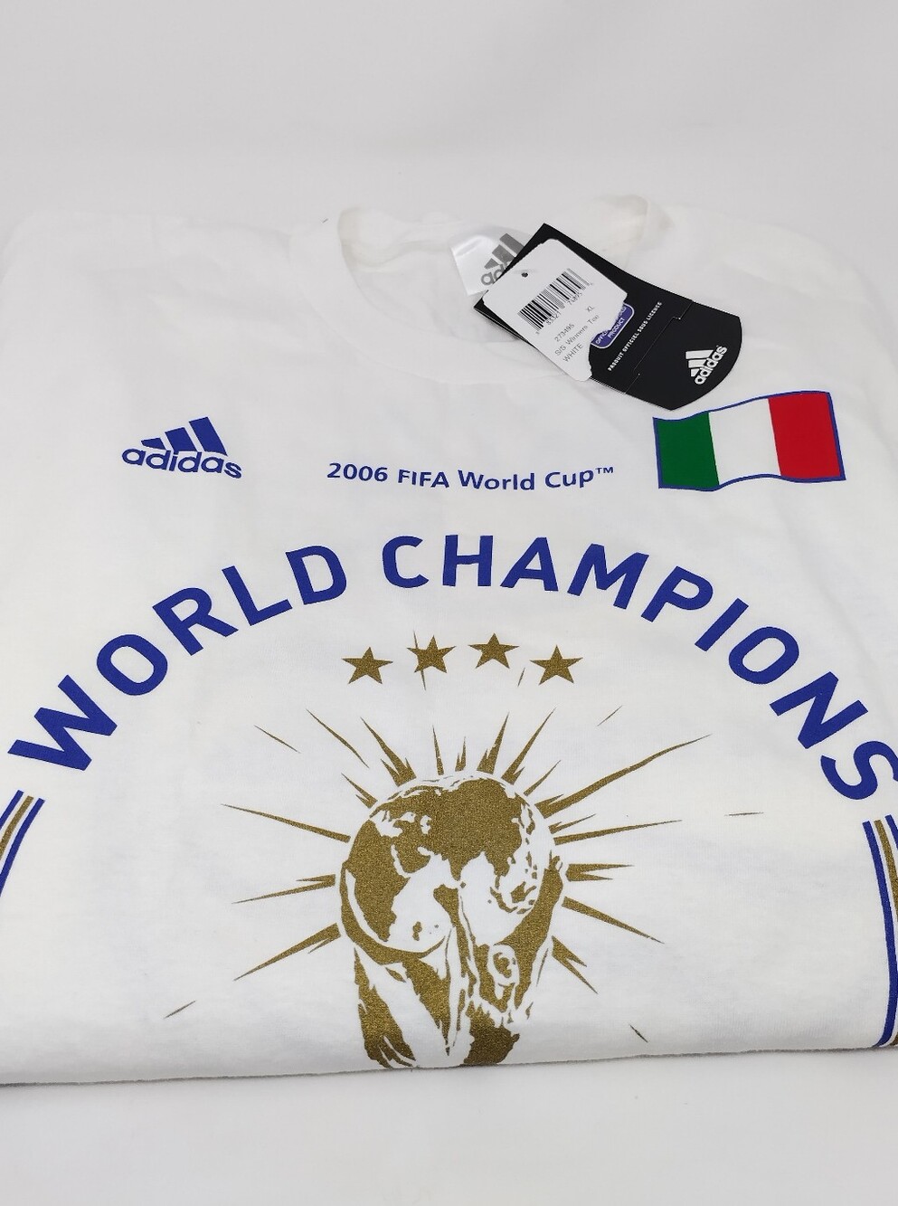 Adidas FIFA World Cup titles won by the Italian men's national football team